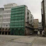 Restauración galería de madera.