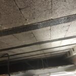 Refuerzo estructural de viguetas con fibra de carbono.